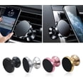 thumbnail image 4 of 2 Pack Magnetic Phone Holder for Car Universal Strong Magnetic Phone Holder Mount 360 Adjustable, Dashboard 360° Rotation car Mount for All Cell Phone Silver, 4 of 5