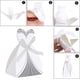 thumbnail image 5 of Xiao Hua 100 cajas de regalo para dulces de boda, caja de regalo para novios, recuerdos de boda para invitados y amigos (50 para la novia + 50 para el novio), 5 of 5