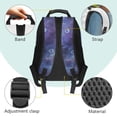 thumbnail image 6 of HUIACONG Ocean Starfish Axolotl Backpack for Boys and Girls, Lightweight 17 Inch School Bag 4PCS Set with Lunch Bag, Water Bottle Bag and Big Pencil Case, Multi-Compartment Bookbag for Kids, 6 of 7