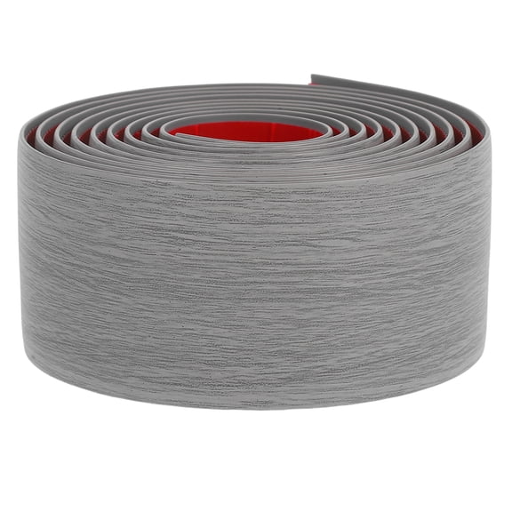 WEUVEB Durable Light Grey PVC Peel and Stick Floor Transition p for Easy Installation and Moisture Protection 0.75 Inch