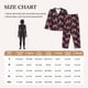 thumbnail image 4 of Balery Leopard Print Conjunto de Pijama con Estampado para Mujer, Conjunto de Dos Piezas con Manga Larga, Ropa de Dormir Suave con Bolsillos, Pijamas Cómodos-Medium, 4 of 7