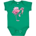 thumbnail image 3 of Inktastic Flamingo Ballerina in Tutu and Ballet Toe Shoes Boys or Girls Baby Bodysuit, 3 of 5