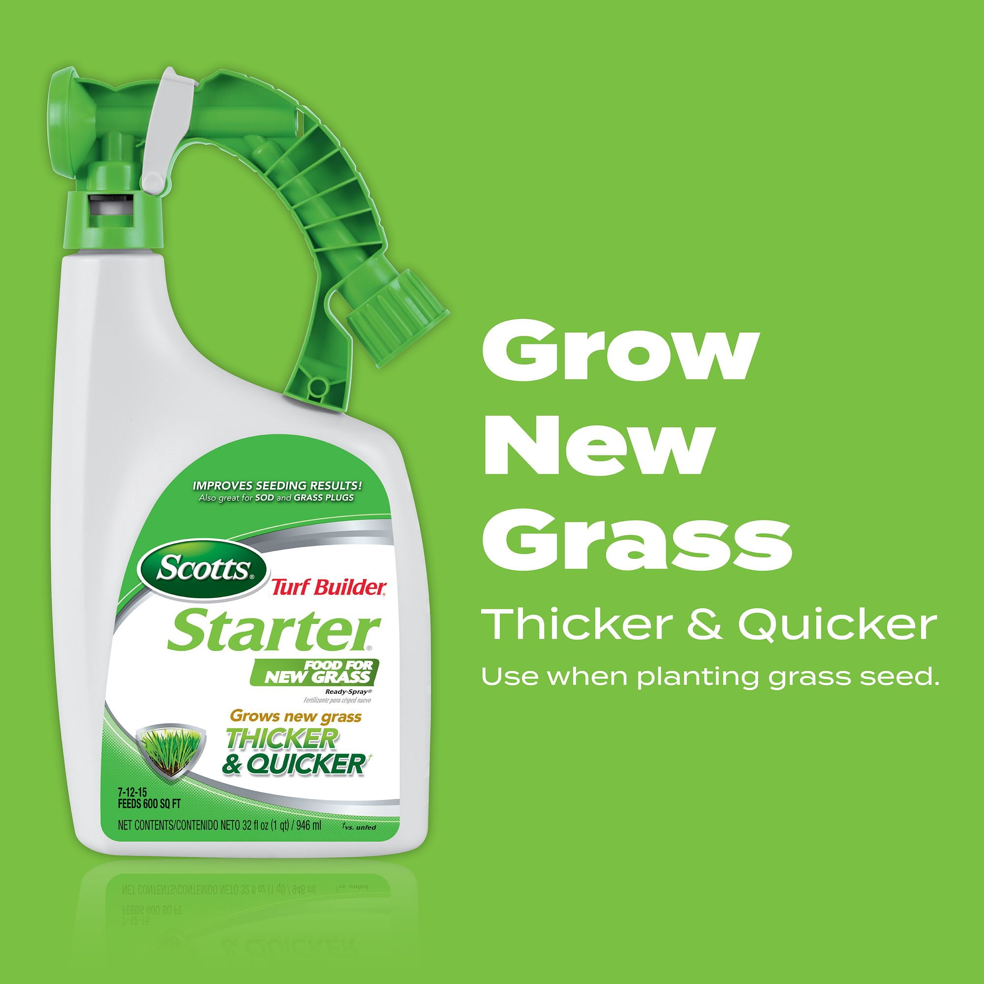 Scotts Turf Builder Starter Food for New Grass Ready-Spray, 32 fl. oz.