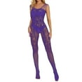 thumbnail image 4 of IROINNID Women's High Elasticity Hollow Iron Diamond Mesh Wrap Hip Dress Dress Underwear, 4 of 8