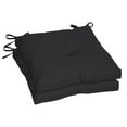 thumbnail image 3 of Better Homes & Gardens 18" L x 19" W Black Outdoor Seat Cushion (2 Pack), 3 of 12