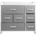 thumbnail image 2 of Mueble Buro Organizador Comoda Metal 7 Cajoneras Tela Gris, 2 of 6