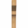 thumbnail image 2 of 3 1/2"W x 10"D x 22"H Monterey Smooth Corbel, Western Red Cedar, 2 of 9