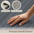 thumbnail image 6 of ODIKA 8'x10' Washable Area Rug Non-Shedding, Easy Care, Herringbone Bordered Zigzag Geometric Symmetry Shaggy Patterned for King Size Bedroom Under Bed, Master Suite, 6 of 7
