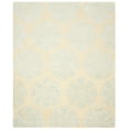 thumbnail image 2 of SAFAVIEH Bella Glenna Abstract Wool Area Rug, Beige/Blue, 8' x 10', 2 of 7