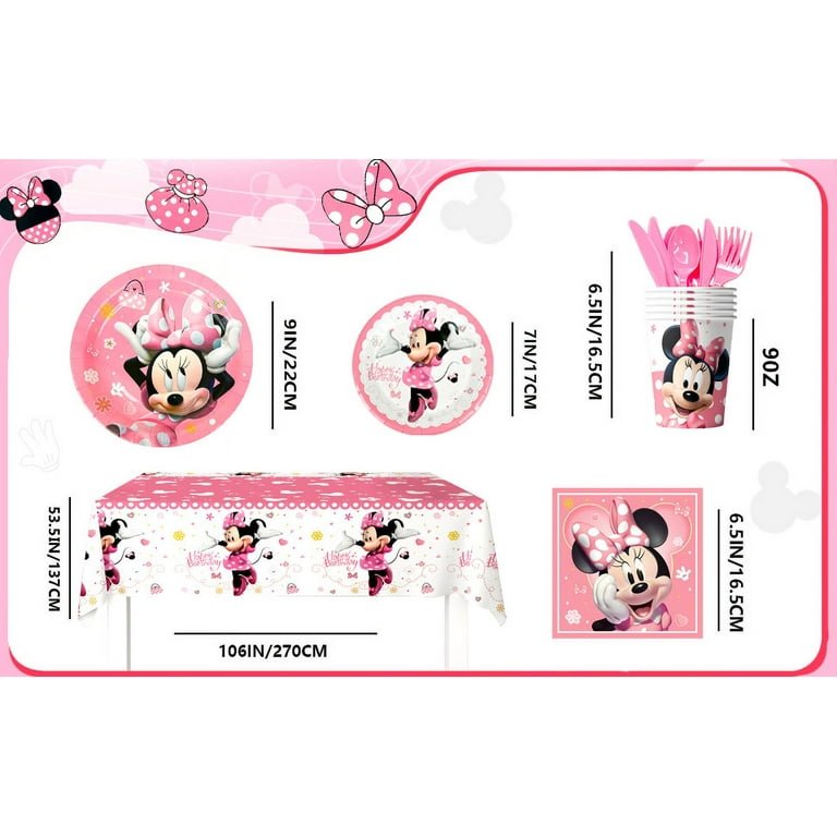 Birthday 1st Girl Plate 22cm Pink Birthday 1st Girl Plate 22cm Pink