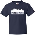 thumbnail image 3 of Inktastic Philadelphia Pennsylvania Skyline PA Cities Youth T-Shirt, 3 of 5