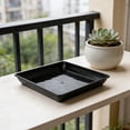 thumbnail image 4 of GAXIRE 2Ud Bandejas Negras Para Plantas Con Y Antigoteo Para Maceteros, 4 of 8