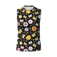 thumbnail image 6 of Lsque Flower Butterfly Print Men's Cotton Blend Sleeveless Muscle Shirts (S-3XL)- Moisture Wicking, Odor Protection, UPF 30+,XX-Large, 6 of 8