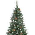thumbnail image 4 of Árbol de Navidad VidaXL, pino artificial, 180 cm, con purpurina blanca, 4 of 8