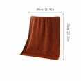 thumbnail image 3 of Suncoda Bath Towels, 1PC Coral Velvet Towel 28"x12" Bath Towels, Lighter Weight, Quicker to Dry, Super Absorbent, Perfect Bathroom Towels, 3 of 3