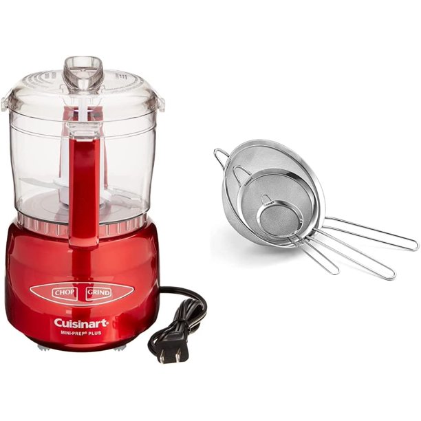 Cuisinart Mini Prep Plus Food Processor, 4 Cup, Brushed Stainless