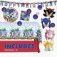 thumbnail image 2 of Set de decoración de fiesta Sonic Birthday Party para 16 niños, 2 of 6