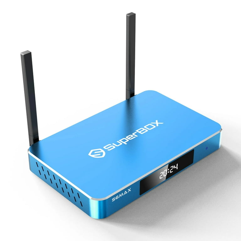 Superbox S6max Smart Android System TV Box,6K UHD Dolby Vision