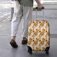 thumbnail image 3 of Beige Sunflower Pattern Luggage Cover Fashion Suitcase Cover Baggage Covers Fit 25-28 Inch Luggage (Go Travel), 3 of 5