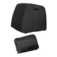 thumbnail image 3 of Funda para carrito de golf impermeable a prueba de polvo con bolsa de almacenamiento tela Oxford Golf Club Car 275CMx122CMx168CM, 3 of 8
