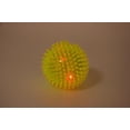 thumbnail image 3 of Bola de púas luminosa de 7,5 cm con bola de masaje elástica, juguetes para limpiar muelas de mascotas, 3 of 4