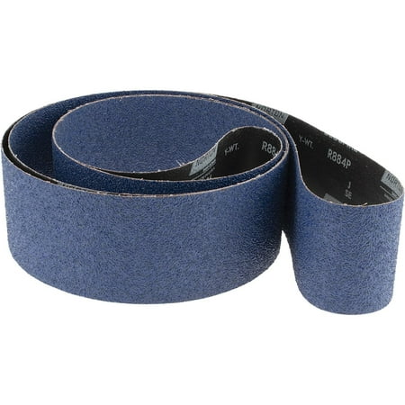 

4 Wide x 132 OAL 36 Grit Zirconia Alumina Abrasive Belt