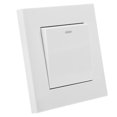 thumbnail image 4 of Minkissy 1Pcs White Square Wall Switch Panel For Home Use Light Control 8.5x8.5x1.6In, 4 of 8
