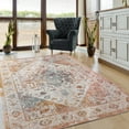 thumbnail image 3 of Ox Bay Blake 7'9" x 9'9" Beige/Blue Medallion Durable Performance Indoor/Outdoor Area Rug, 3 of 8