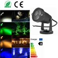 thumbnail image 2 of Naiovety 3 * 3W LED Césped Jardín Luz de inundación Patio Patio Camino Proyector Lámpara con base Impermeable Verde AC 85-265V Iluminación y accesorios Naiovety HA024564-00, 2 of 6