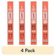 (4 pack) Chomps Antibiotic Free Pepperoni Turkey Stick 1.15oz, Certified Gluten Free and Free From Top 9 Allergens