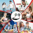 thumbnail image 5 of Portable Rechargeable Neck Fan Mini Hands-Free Neckband Fan with Strong Airflow, 5 of 5