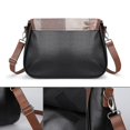 thumbnail image 3 of Pink Patchwork Floral Wallpaper Design Vintage Crossbody Bag For Women Medium Leather Hobo Bags Shoulder Bag Classic City Leather Satchels, 3 of 8