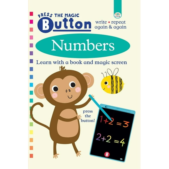 Magic Button: Numbers, (Hardcover)