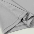 thumbnail image 5 of Ecqkame Mesh Workout Tops for Men Fashion Dry Gym Athletic Short Sleeve T-Shirt Round Neck Running Wicking Shirts Gray L, 5 of 5