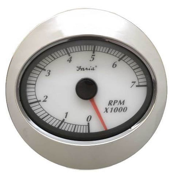 Faria Boat Tachometer Gauge TC5031A | Calypso Mercury 3 1/4 Inch