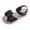 Black, variant on Girls' Cute Sandals Girls' Summery Sandals Toddler Kids Girls Soild Bowknot Princress Shoes Soft Sole Non Slip First Walkers Prewalker Beach Shoes Sandals