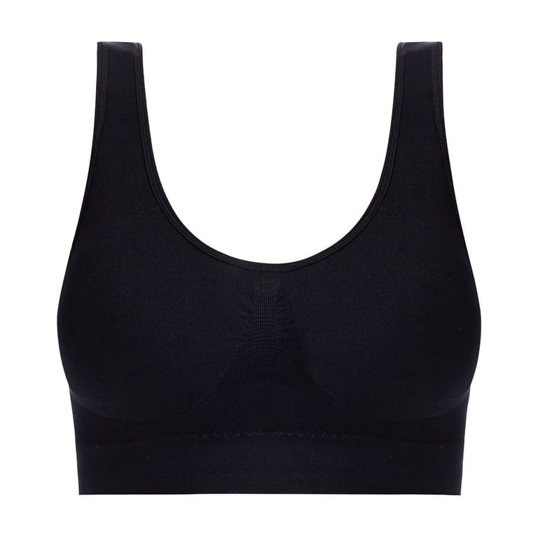 Joau Plus Size Sports Bras for Women, Large Bust High Impact Sports Bras  High Support No Underwire Fitness T-Shirt Paded Yoga Bras Comfort Full