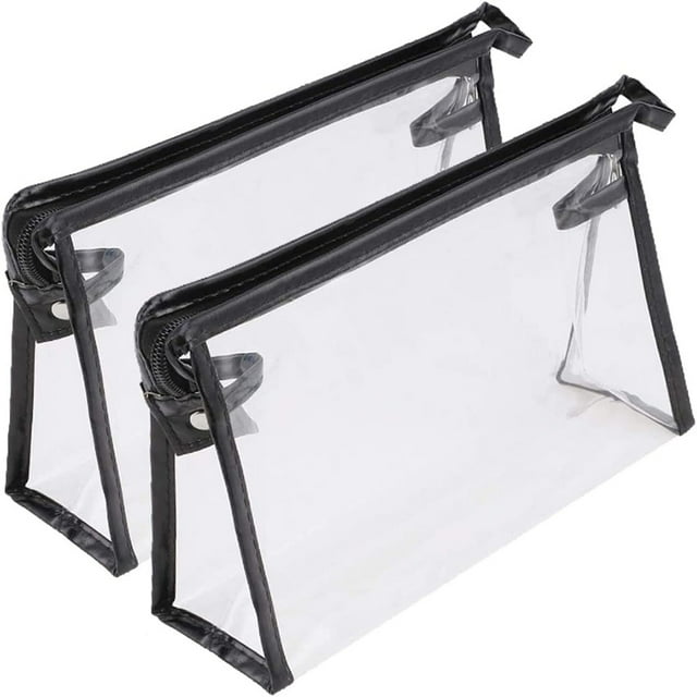 Bolsa impermeable para artículos de tocador, ideal para vacaciones y baño. Bolsa de maquillaje de viaje transparente