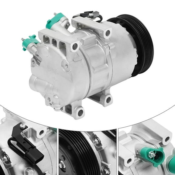Air Conditioning Compressors AC Compressor With Clutch Match For The Original Car Fits For 2012 2013 2014 2015 Kia Optima 2.0L 2.4L CO 29159C Sonata