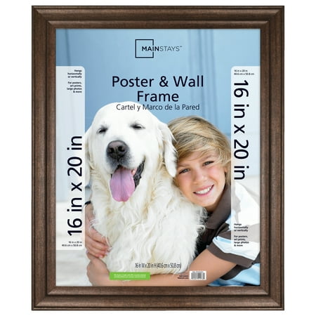 Mainstays 16x20 Wide Bronze Poster and Picture