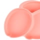 thumbnail image 2 of Plato De Alimentación De Bebé De Silicona Platos de dibujos animados para niños, lindos platos de alimentación de silicona para bebés, cubiertos para bebés (rosa) Wdftyju Libre de BPA, 2 of 3