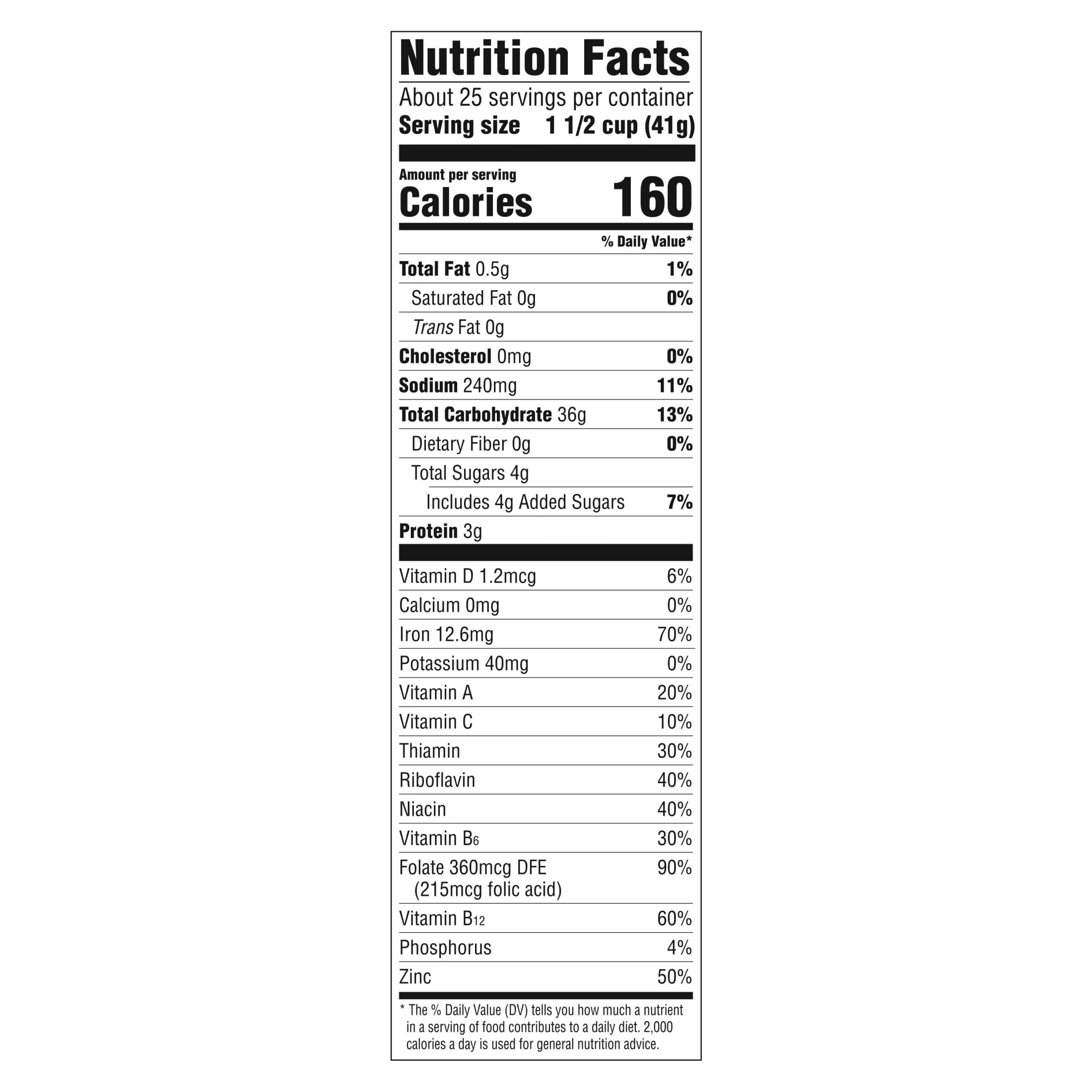 (6 pack) Malt-O-Meal Crispy Rice Gluten Free Breakfast Cereal, Bulk Family Size, 36 oz Bag