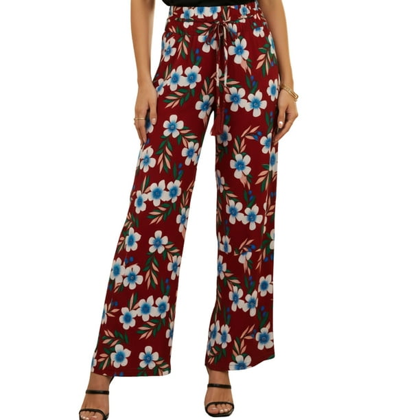 PANTALONES RELAJADOS PARA MUJER DE DISEÑO UNICO WIDE LEGS DE CINTURA ALTA