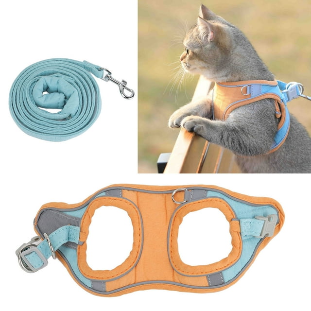 Arnés Y Correa Para Gatos, Chaleco Para Gatitos, Arneses Para Caminar, Juego De Arnés Y Correa Para Gatitos, Arnés Para Gatos A Prueba De Escape Con Correa Para Gatos,