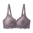 thumbnail image 2 of QASIEATN Plus Size Push Up Jelly Bras for Women Solid Color Comfortable Bralettes Womens Everyday Bras, 2 of 6