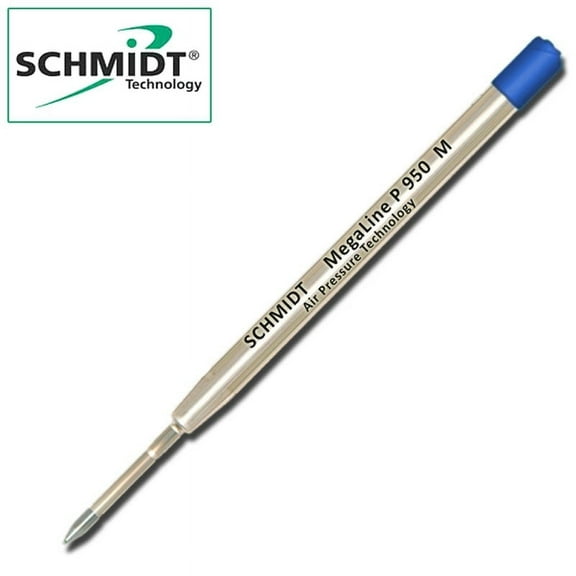 Schmidt P950 MegaLine Pressurized Ballpoint Refill - Blue
