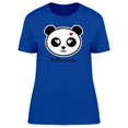 thumbnail image 1 of Hello Panda Kawaii Face Heart Tee Women's -Image by Shutterstock, 1 of 1