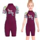 thumbnail image 2 of Traje de baño de una pieza para Traje de baño para pequeños Morado S Sunnimix Traje de baño infantil, 2 of 8