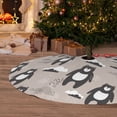 thumbnail image 6 of Sikiie Cartoon Bear Brown 30-48 inches {designName} Print Christmas Tree Skirt Snowman Xmas Tree Skirt with Edge Christmas Decorations for Holiday Party48", 6 of 7