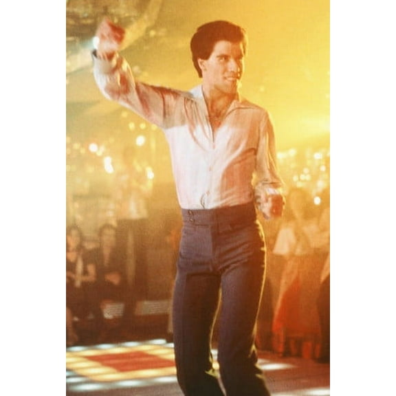 John Travolta Dancing Saturday Night Fever 24x36 Poster putting on the moves!
